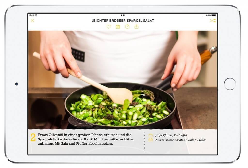 Kitchen Stories_iPad Rezeptschritt