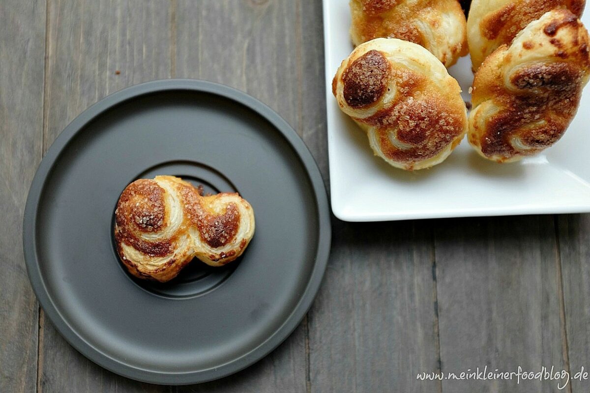 Blätterteig-Schnecken mit Marzipanfüllung - Schnelle &amp; einfache Rezepte