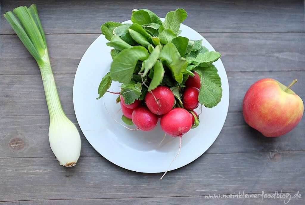 Radieschen-Vinaigrette mit Römersalat &amp; Ei - Schnelle &amp; einfache Rezepte