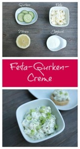 Feta-Gurken-Creme aus nur 4 Zutaten: Schnell, einfach und sehr lecker