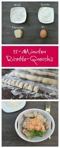 15-Minuten-Ricotta-Gnocchi mit einer schnellen Paprika-Feta-Butter