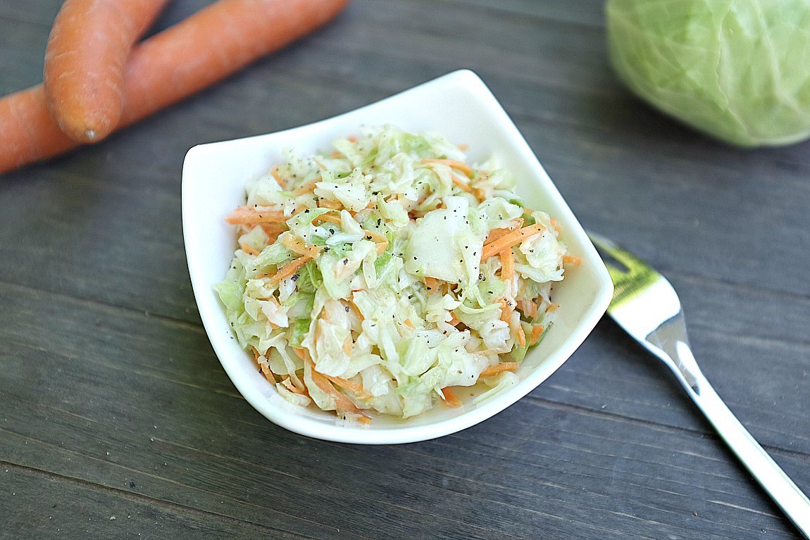 Coleslaw - amerikanischer Krautsalat - Schnelle &amp; einfache Rezepte