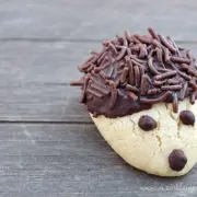 Igel-Kekse aus einem einfachen 1-2-3-Mürbeteig. Sind sie nicht entzückend?