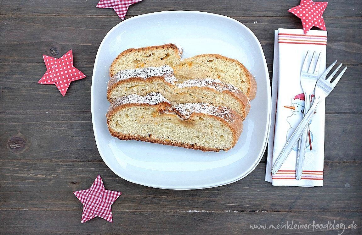 Stollen backen muss nicht kompliziert sein. Probiert mal diesen einfachen Orangen-Marzipan-Quarkstollen. Leicht in der Zubereitung, lecker im Geschmack. Weihnachten kann kommen!