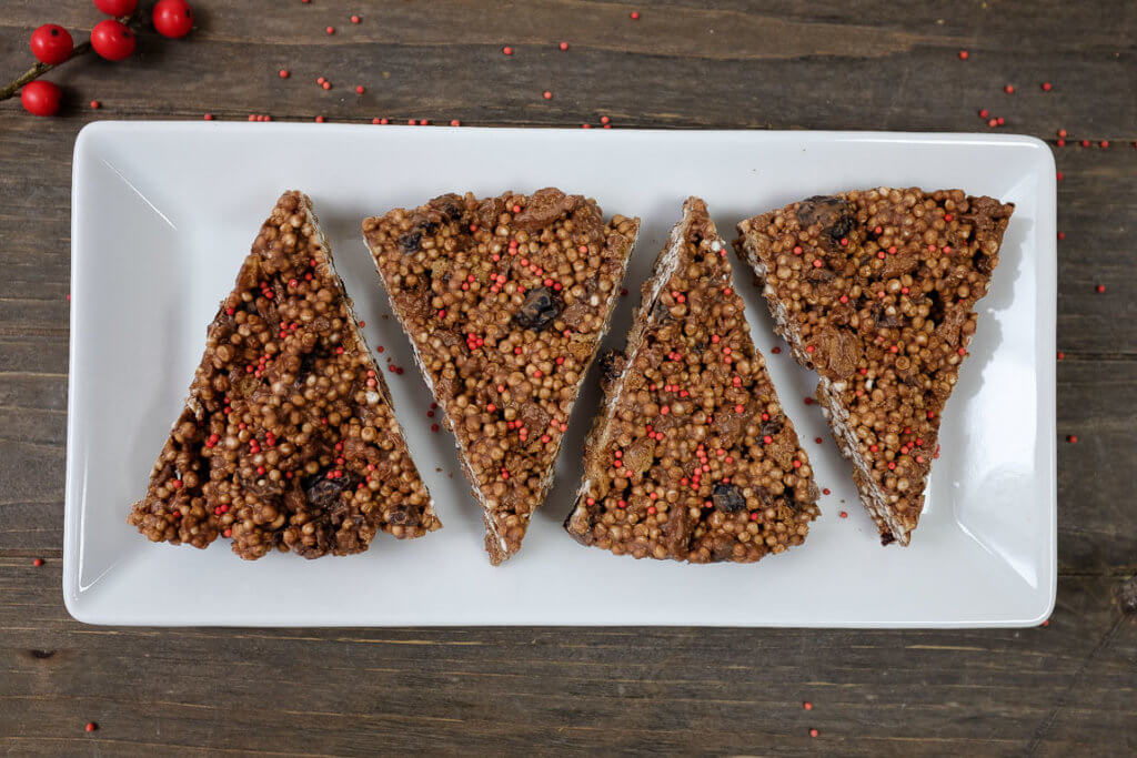 Weihnachtliche Spekulatius-Quinoa-Schoko-Riegel aus nur 4 Zutaten ...