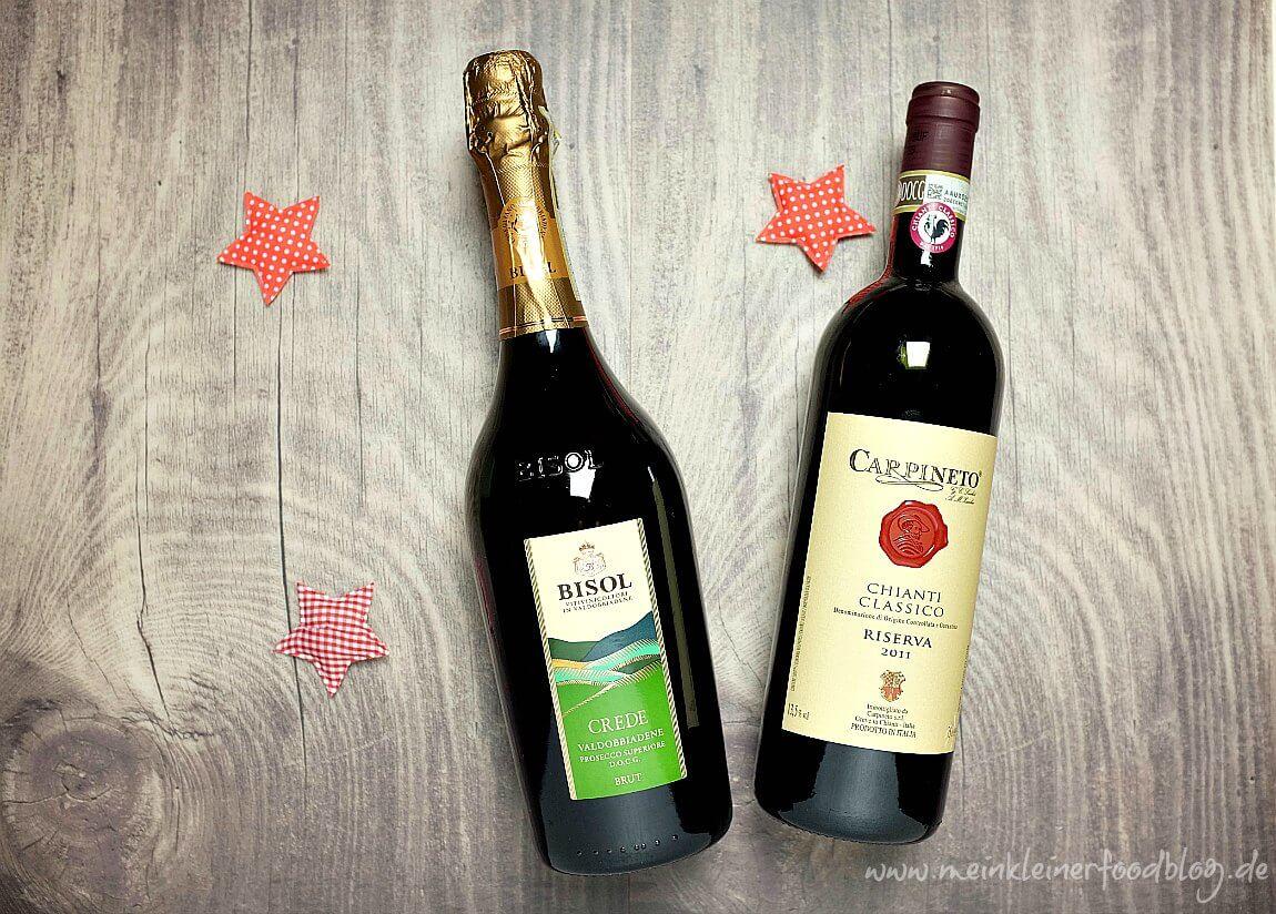 Wein und Prosseco