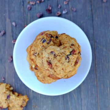 Cookies mit Kokosöl, Kakao-Nibs und Kokosblütenzucker