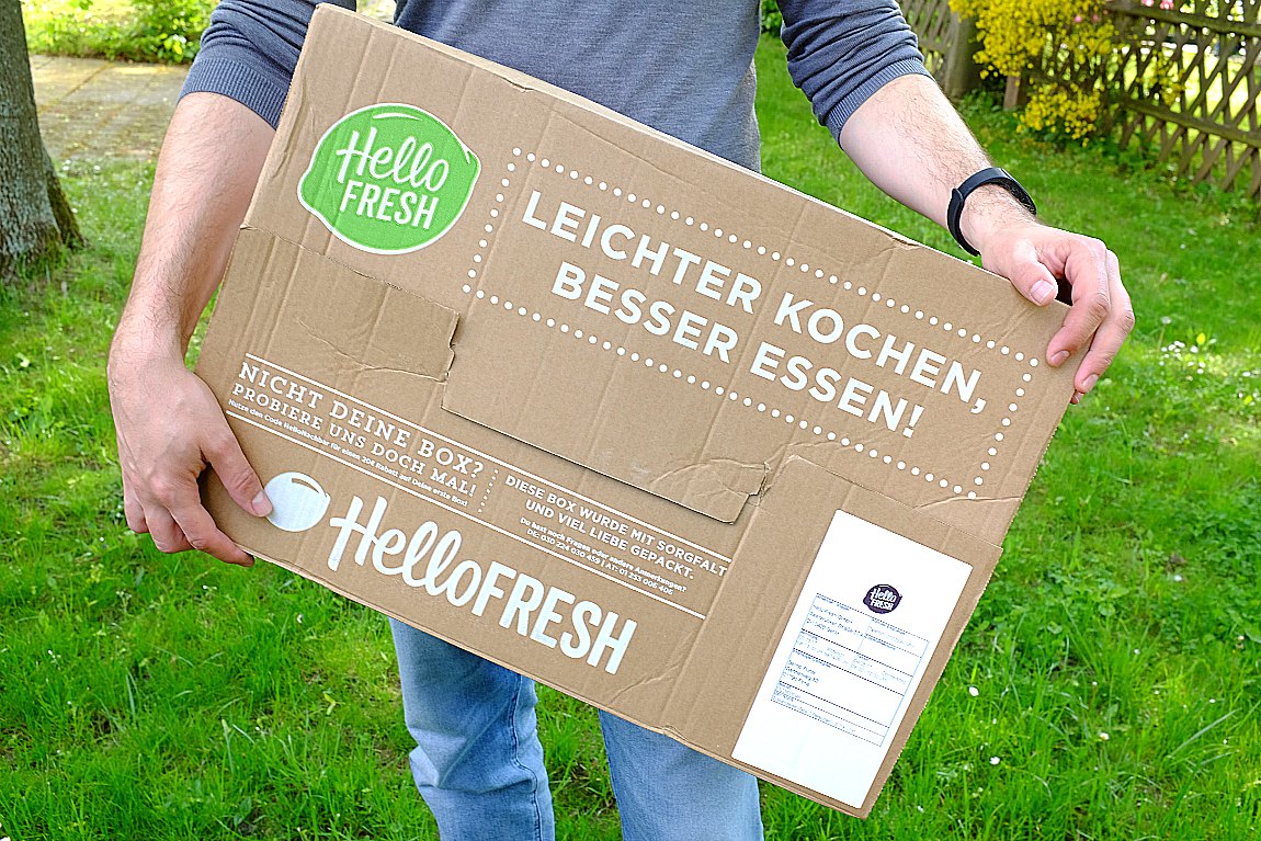 HelloFresh-Kochbox - frische Lebensmittel online bestellen