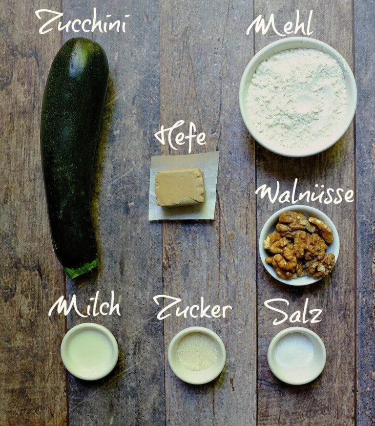 Leckeres Zucchini-Walnuss-Brot - Schnelle &amp; einfache Rezepte