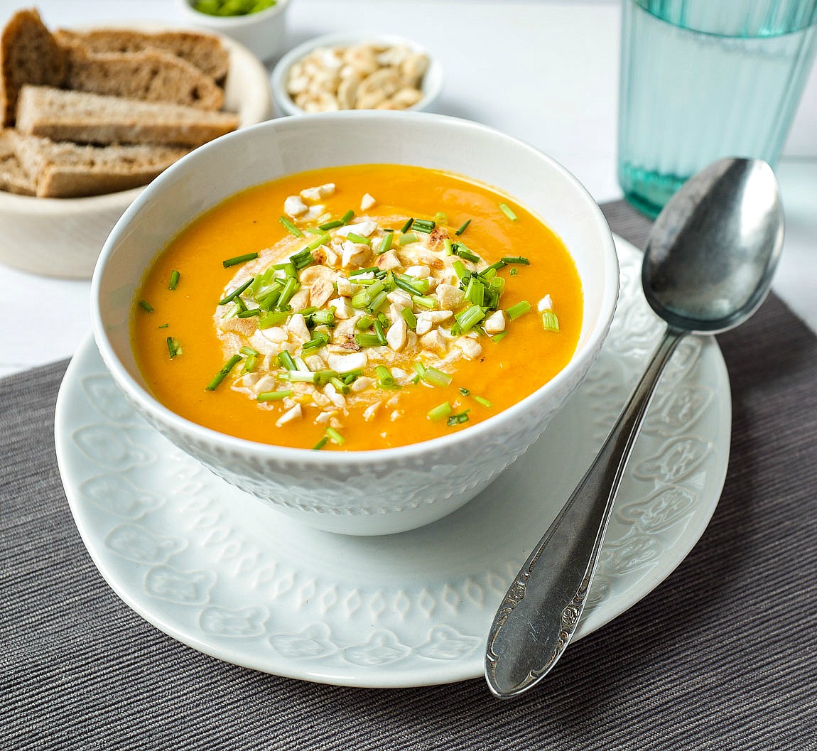 Karotten-Orangen-Suppe - Schnelle Rezepte aus meiner Küche