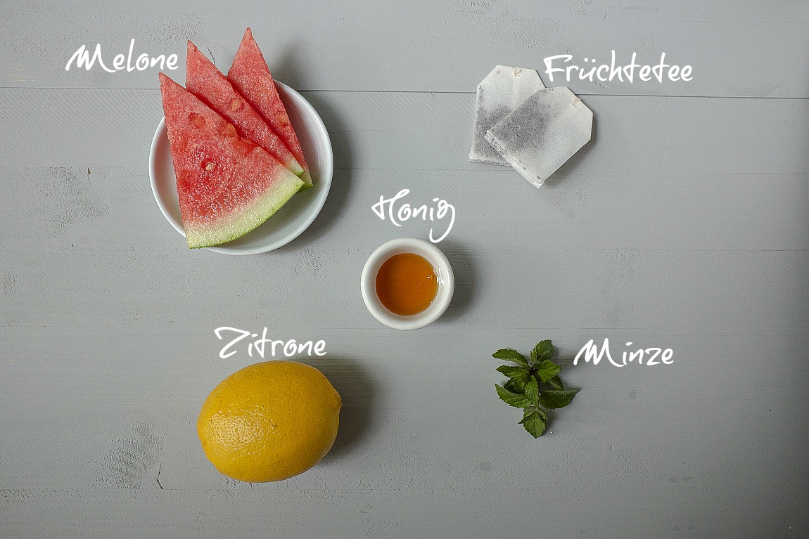 Ein gesunder Melonen-Slushy, der schnell zubereitet ist, herrlich erfrischend ist und unglaublich lecker.