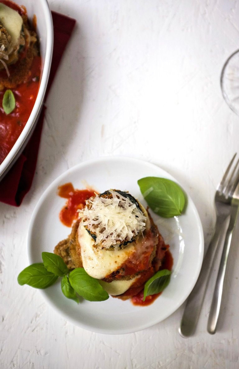 Aubergine & Zucchini Parmigiana und ein Besuch bei Mutti Parma