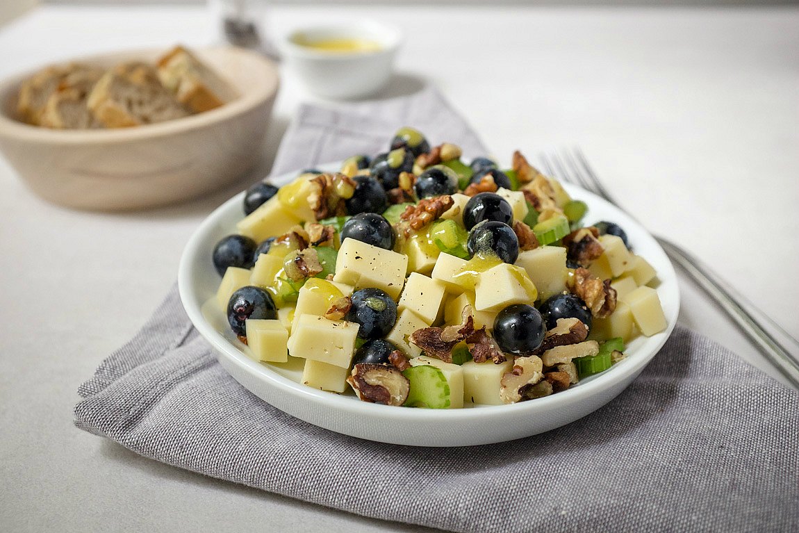 Trauben Pfirsich Salat - Rezepte Suchen