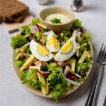 Herzhafter Käse-Ei-Salat