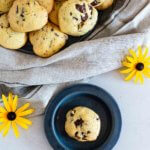 Softe Vanillepudding-Schoko-Cookies