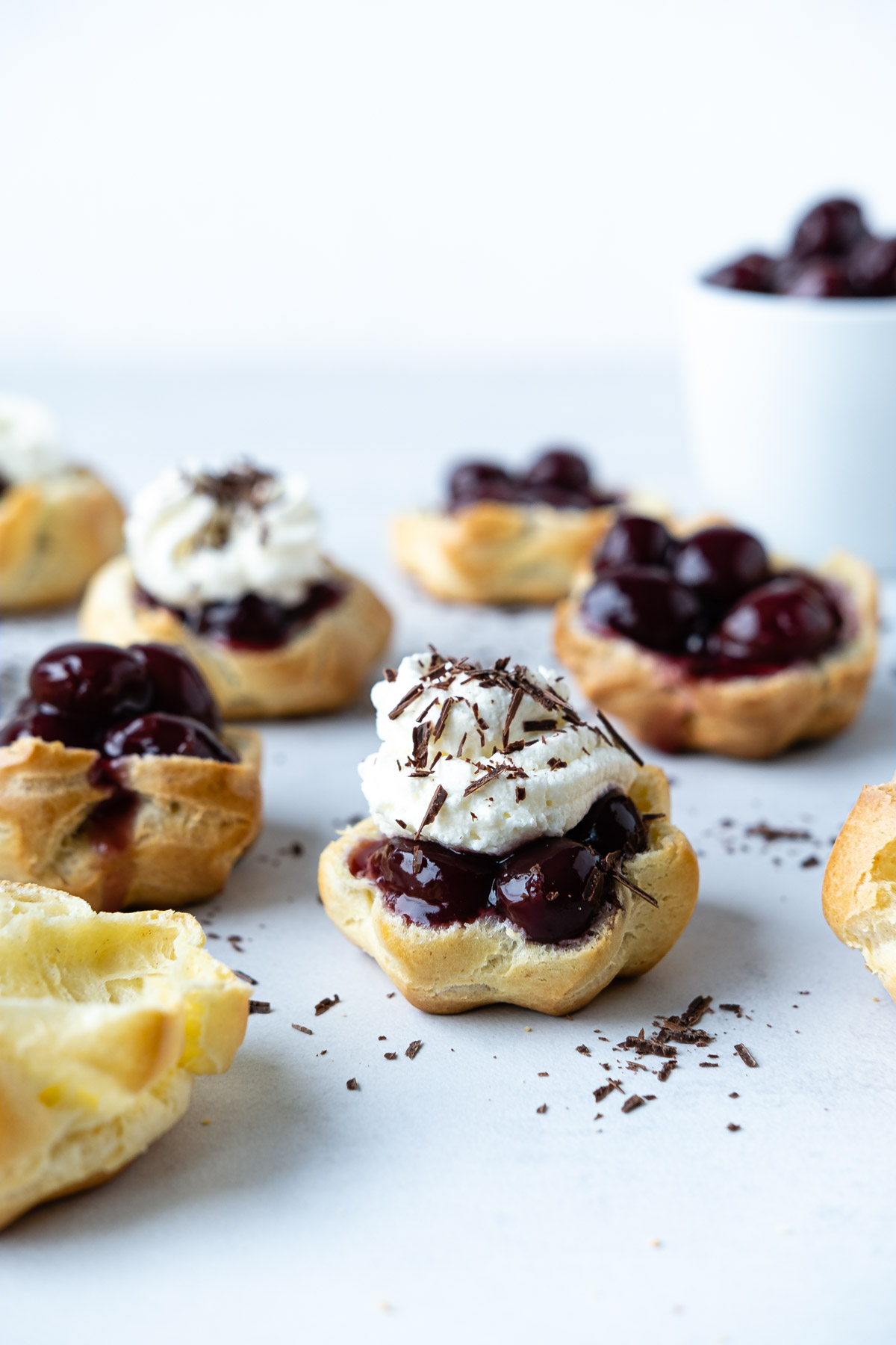 Kirsch-Sahne-Windbeutel - Schnelle & einfache Rezepte Kirsch-Sahne-Windbeutel - Schnelle & einfache Rezepte