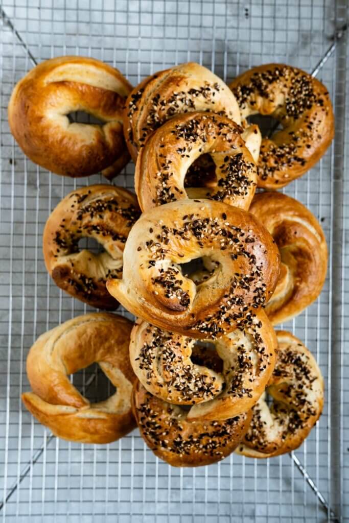 Selbstgemachte Bagels à la Cynthia Barcomi