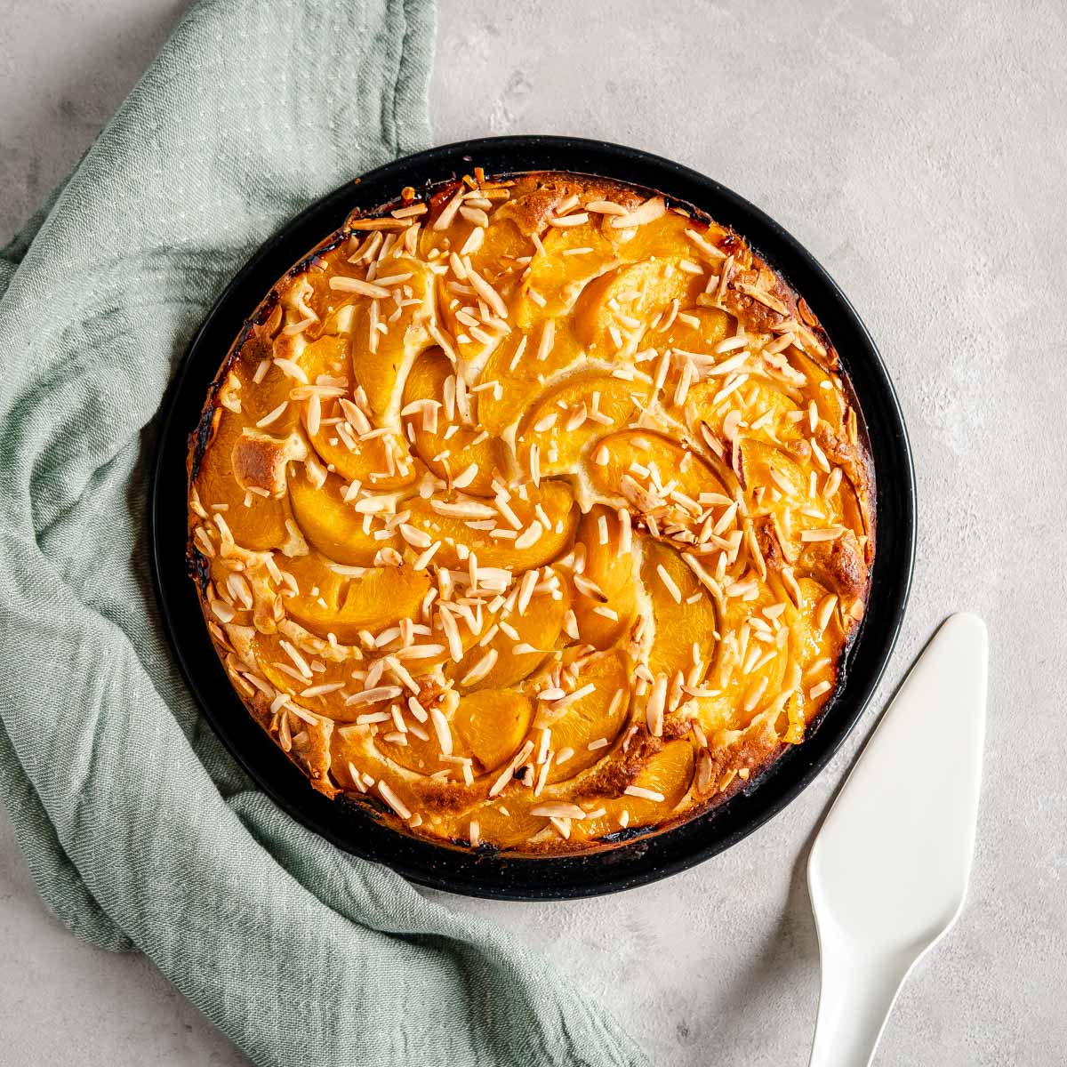 Schneller &amp; einfacher Pfirsichkuchen - Schnelle &amp; einfache Rezepte