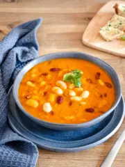 Bohnen-Kokos-Tomateneintopf