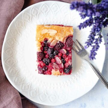 Blitz-Beeren-Blechkuchen
