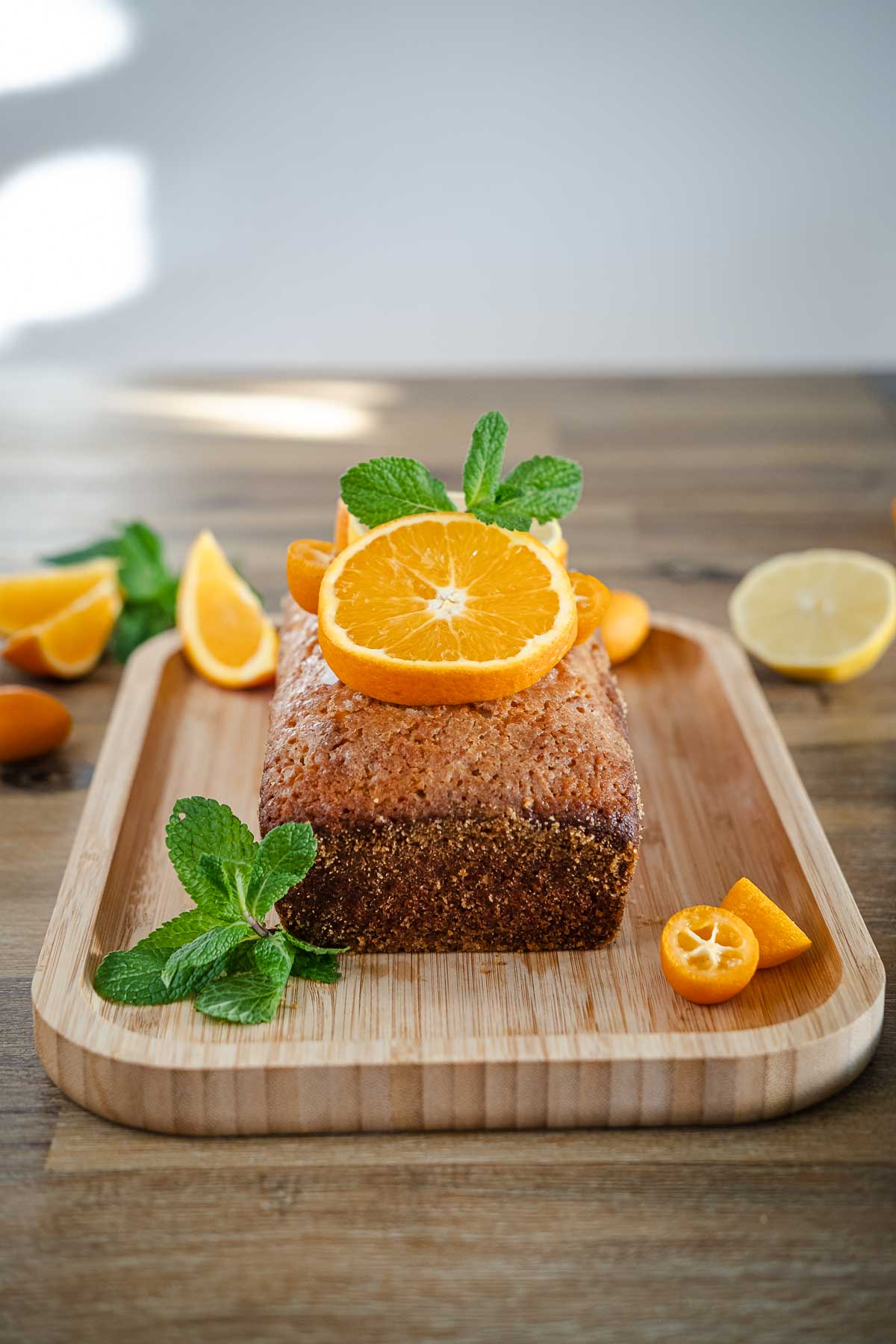 Einfacher Orangen-Zitronen-Kuchen mit Mandeln - Schnelle &amp; einfache Rezepte