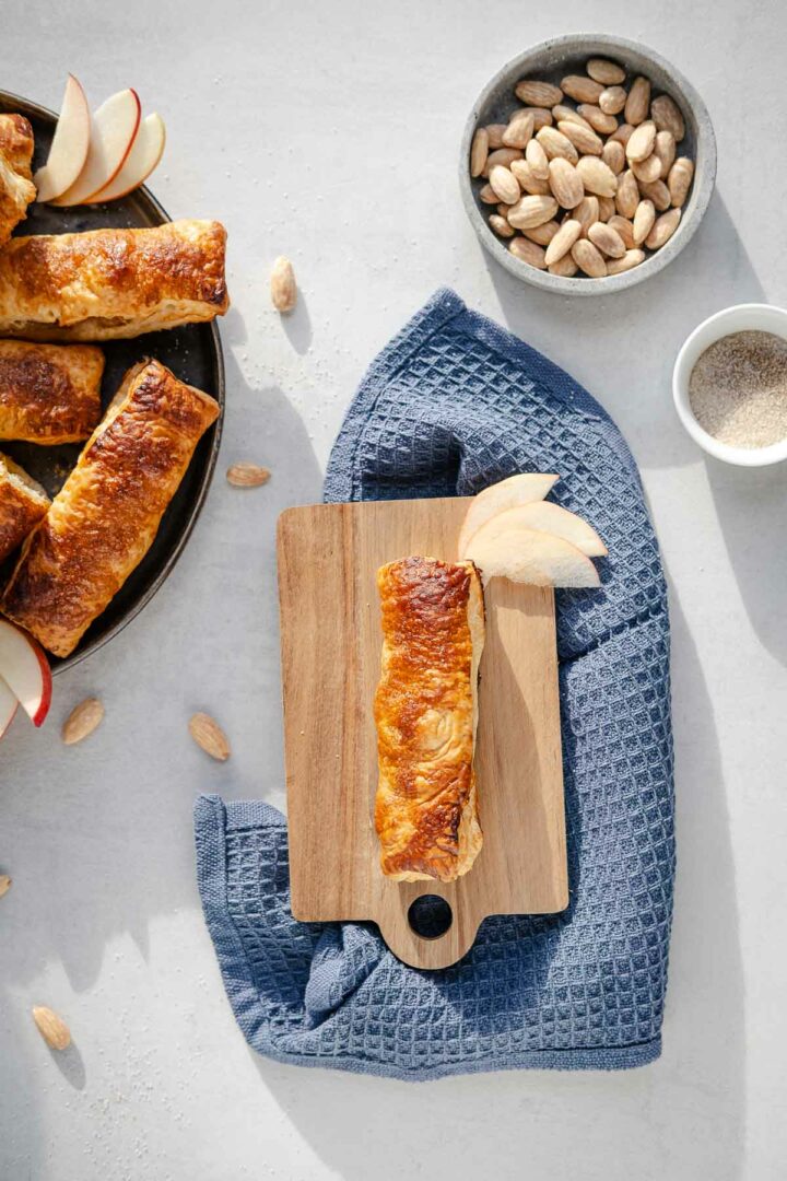 Easy Apfel-Blätterteigtaschen - Schnelle &amp; einfache Rezepte