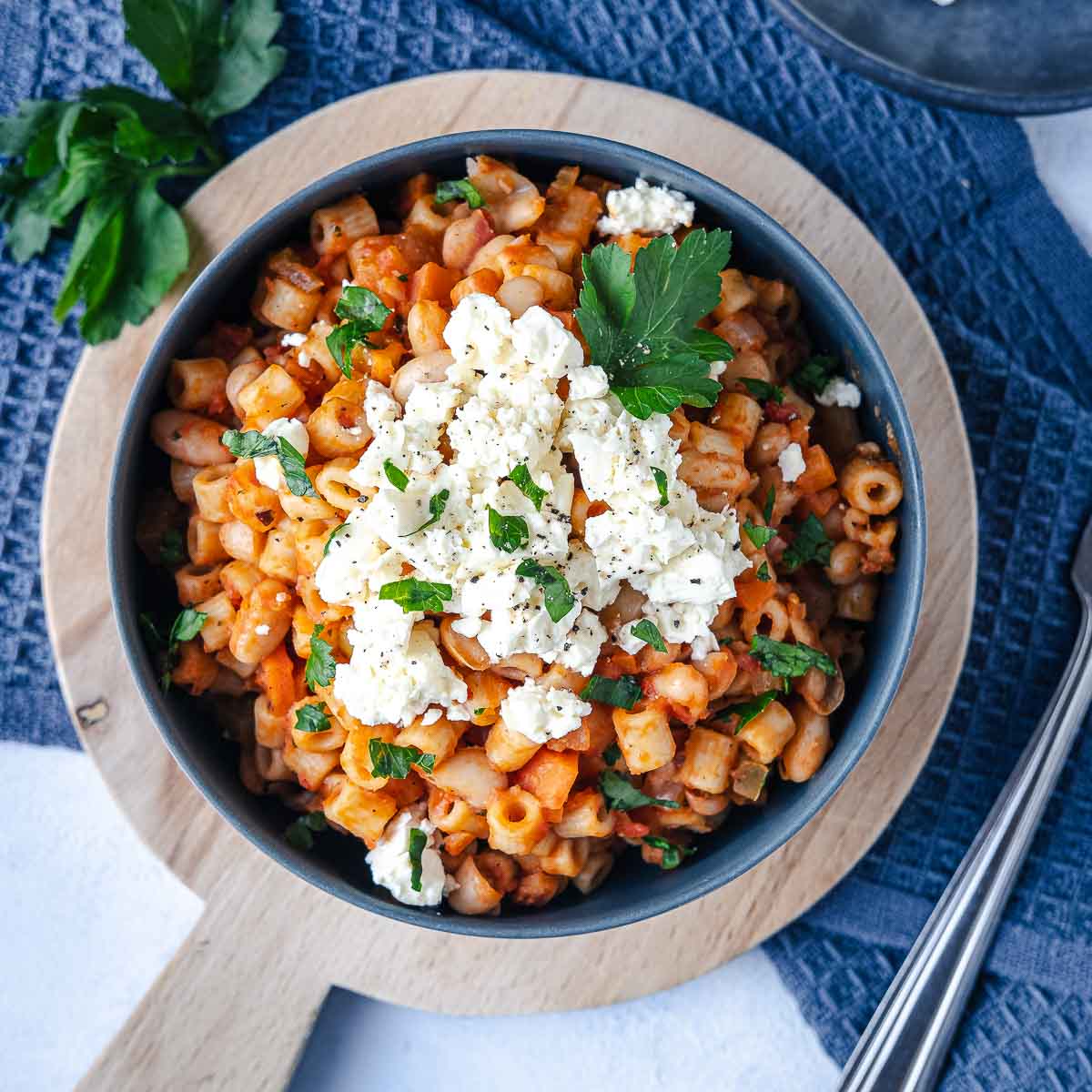 Pasta e fagioli - Pasta mit weißen Bohnen