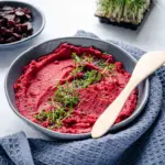 Geröstetes Rote-Bete-Hummus Geröstete Rote-Bete-Hummus