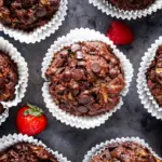 Double Chocolate Zucchini Muffins Double Chocolate Zucchini-Muffins-16