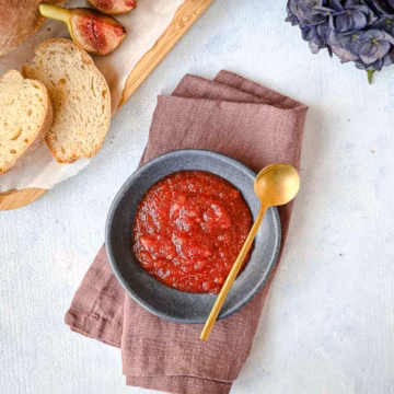 Apfel-Feigen-Marmelade mit Tonka