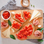 Spanisches-Tomaten-Knoblauchbrot