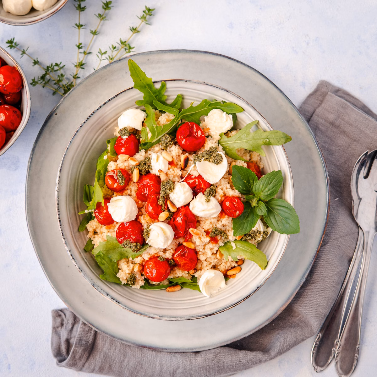Couscous-Salat-mit-geroesteten-Tomaten